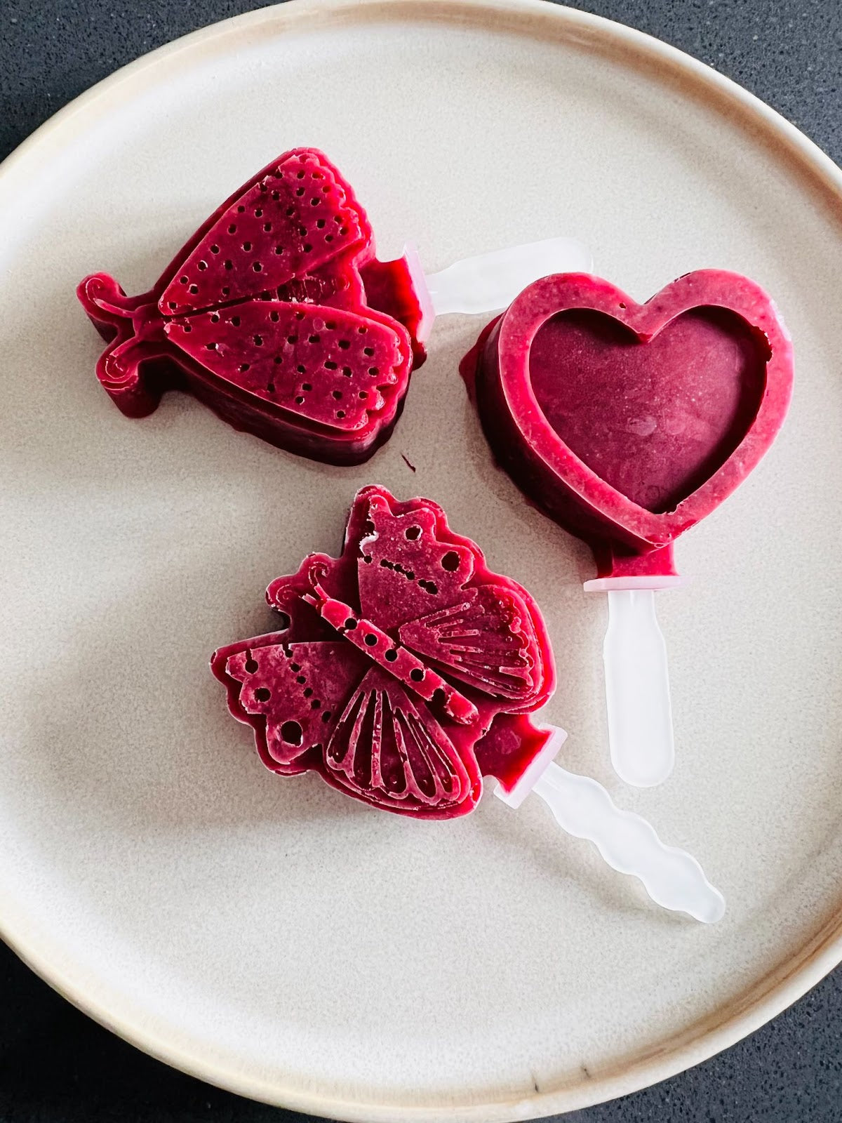 Selbstgemachtes Fruchteis – Blue Farm